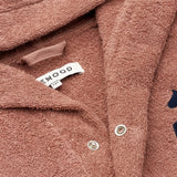 Liewood Bash Bathrobe Horses/Dark Rosetta