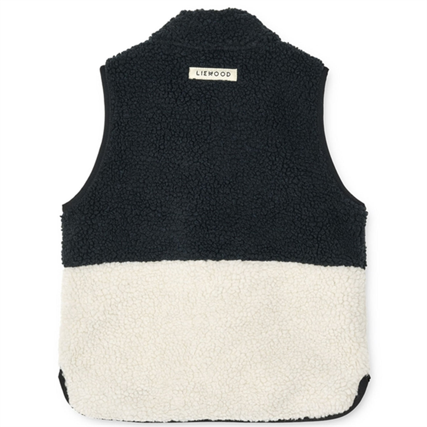 Liewood Vada Pile Vest Midnight Navy Multi Mix