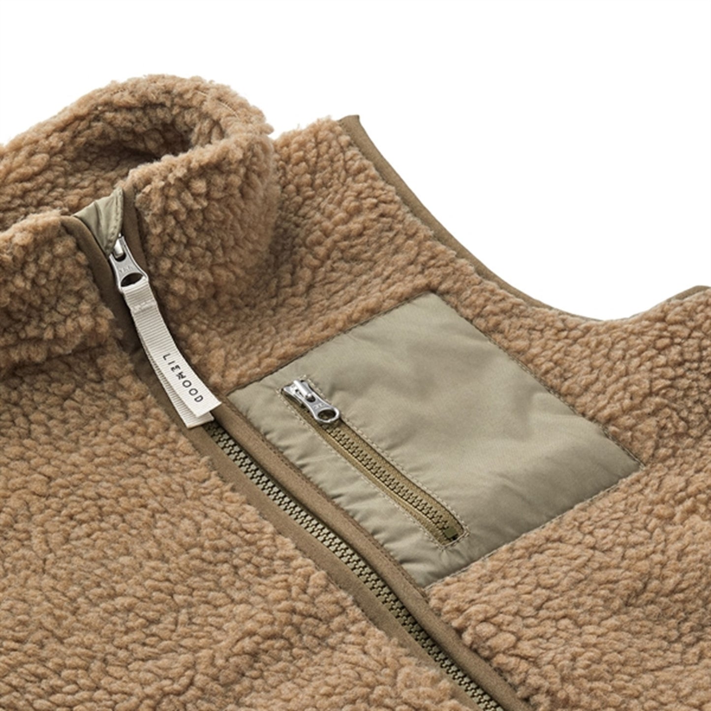 Liewood Vada Pile Vest Oat