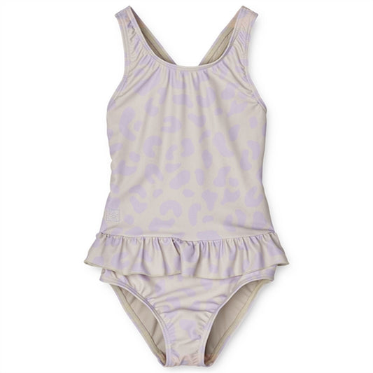 Liewood Amara Swimsuit Leo Misty Lilac