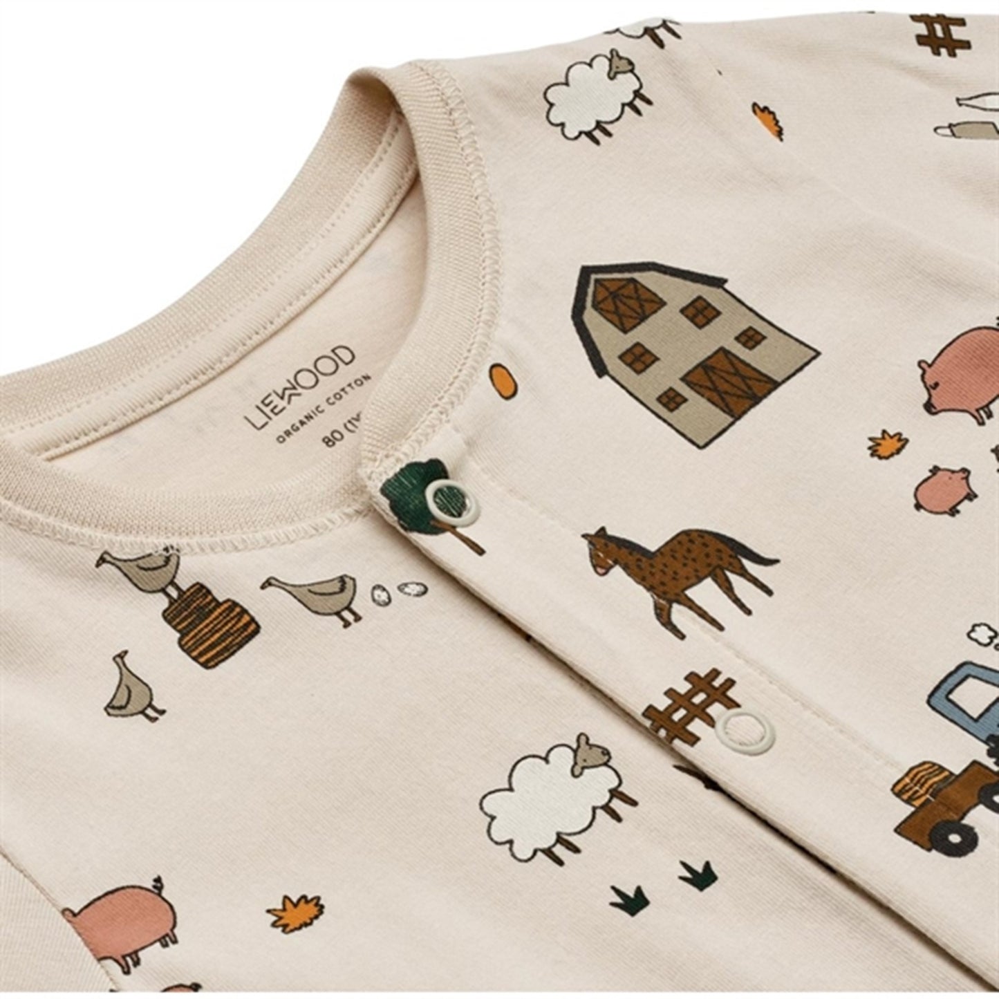 Liewood Birk Pyjamas Set Farm / Sandy