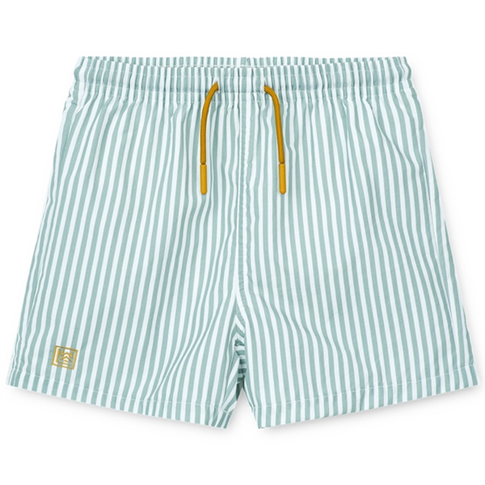 Liewood Duke Board Shorts Stripe Sea Blue/White 2