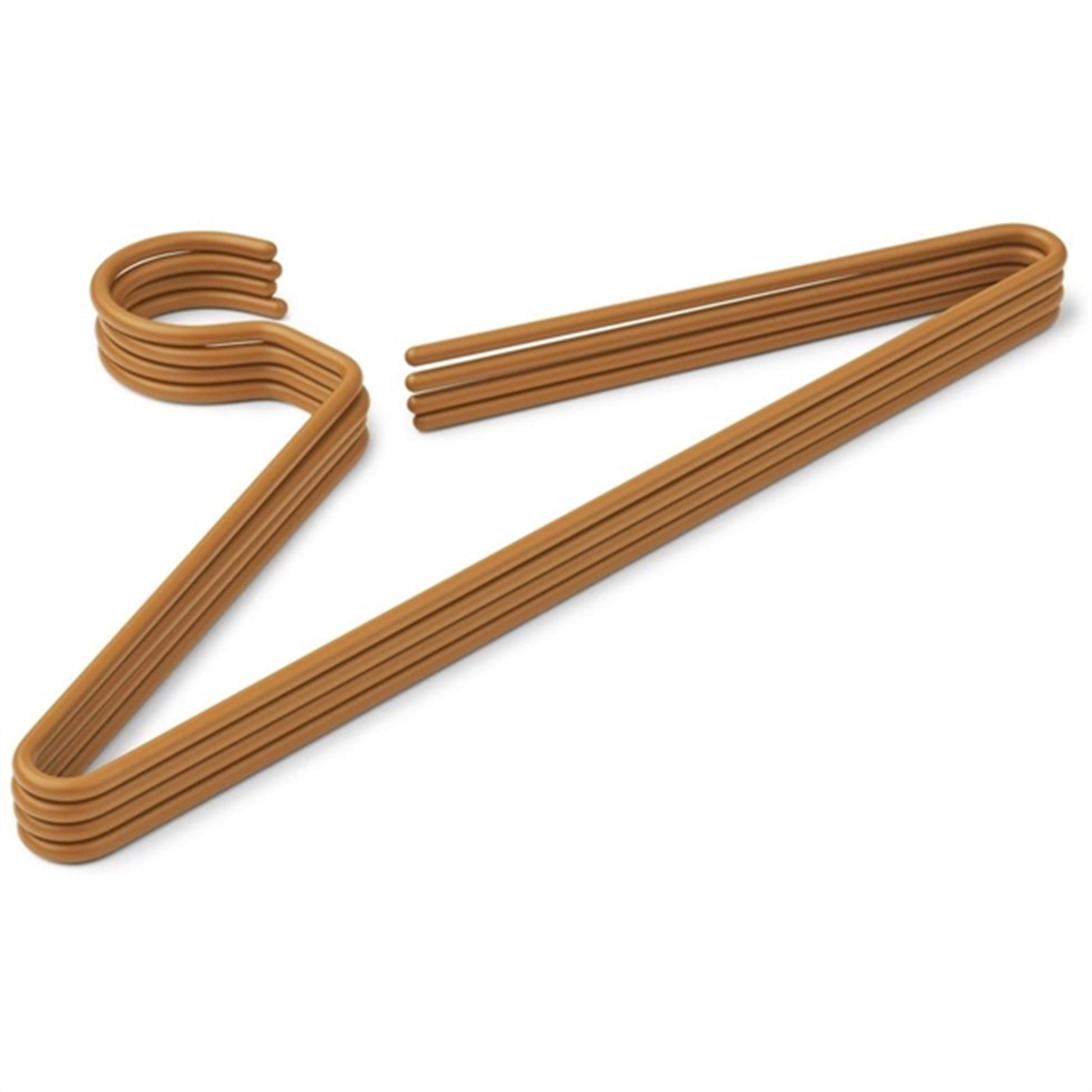 Liewood Julian Hangers 4-Pack Golden Caramel