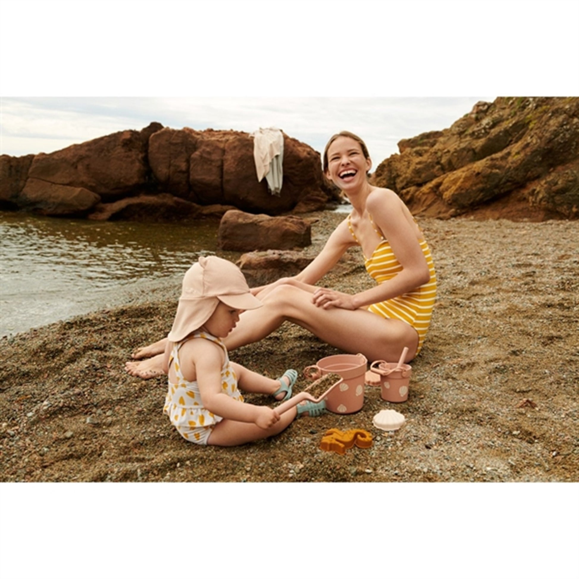 Liewood Senia Sun Hat With Ears Shell/Pale Tuscany