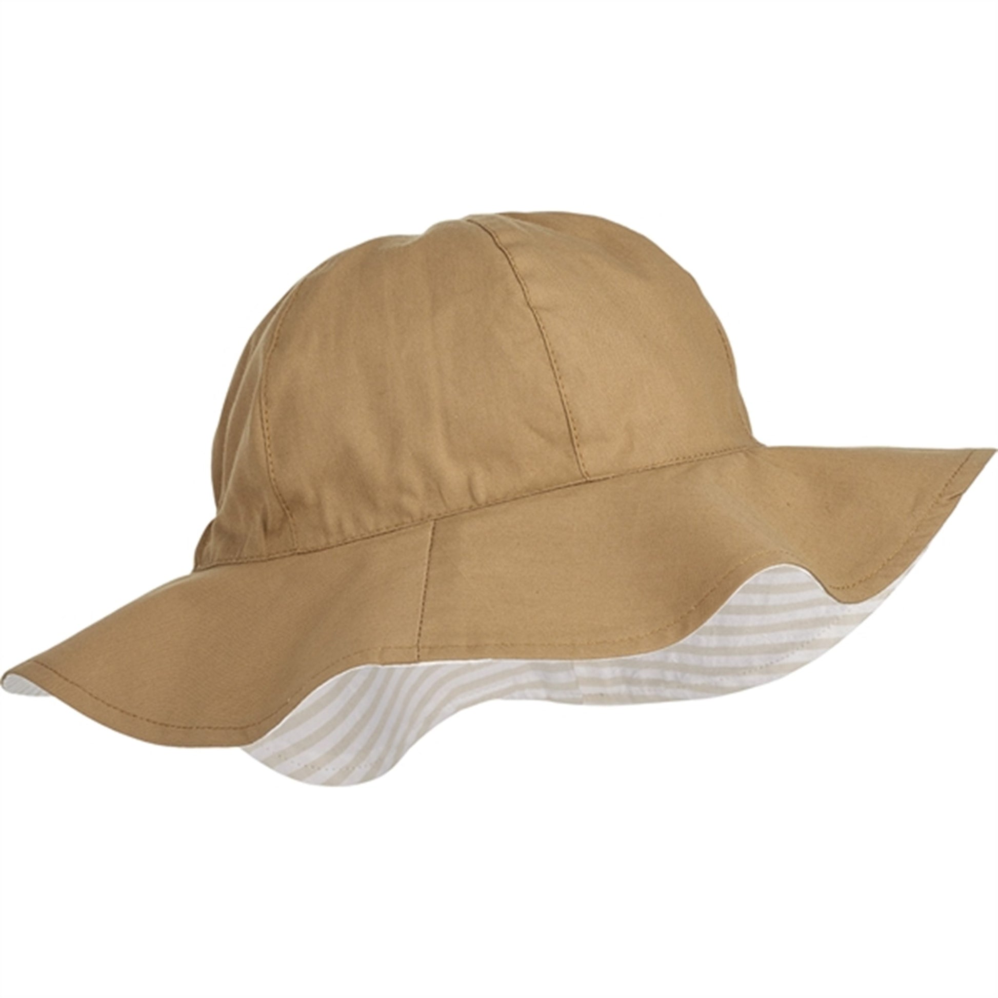 Liewood Amelia Sun hat Stripe Crisp White/Sandy