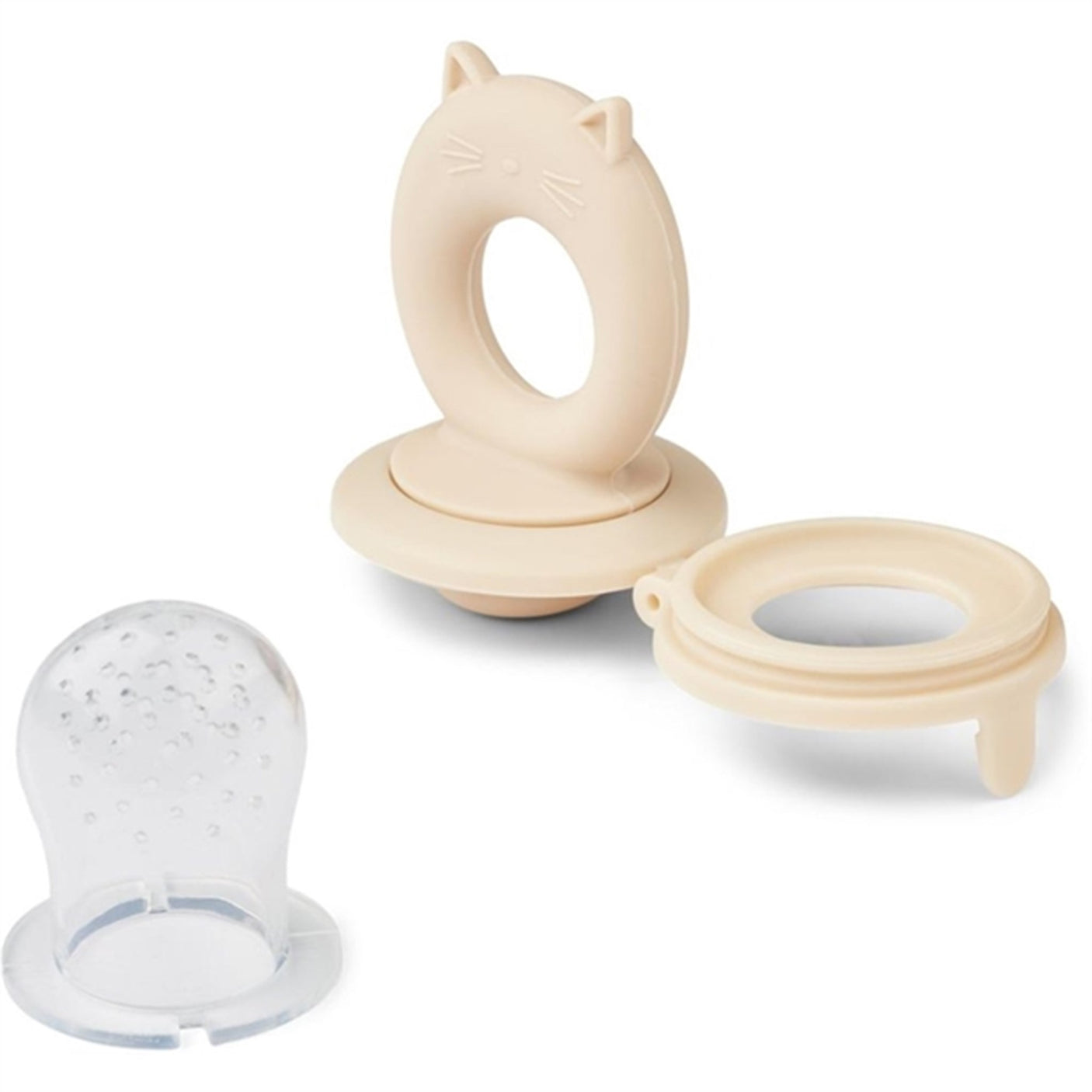 Liewood Miranda Food Feeder 2-pack Tuscany Rose/Apple Blossom