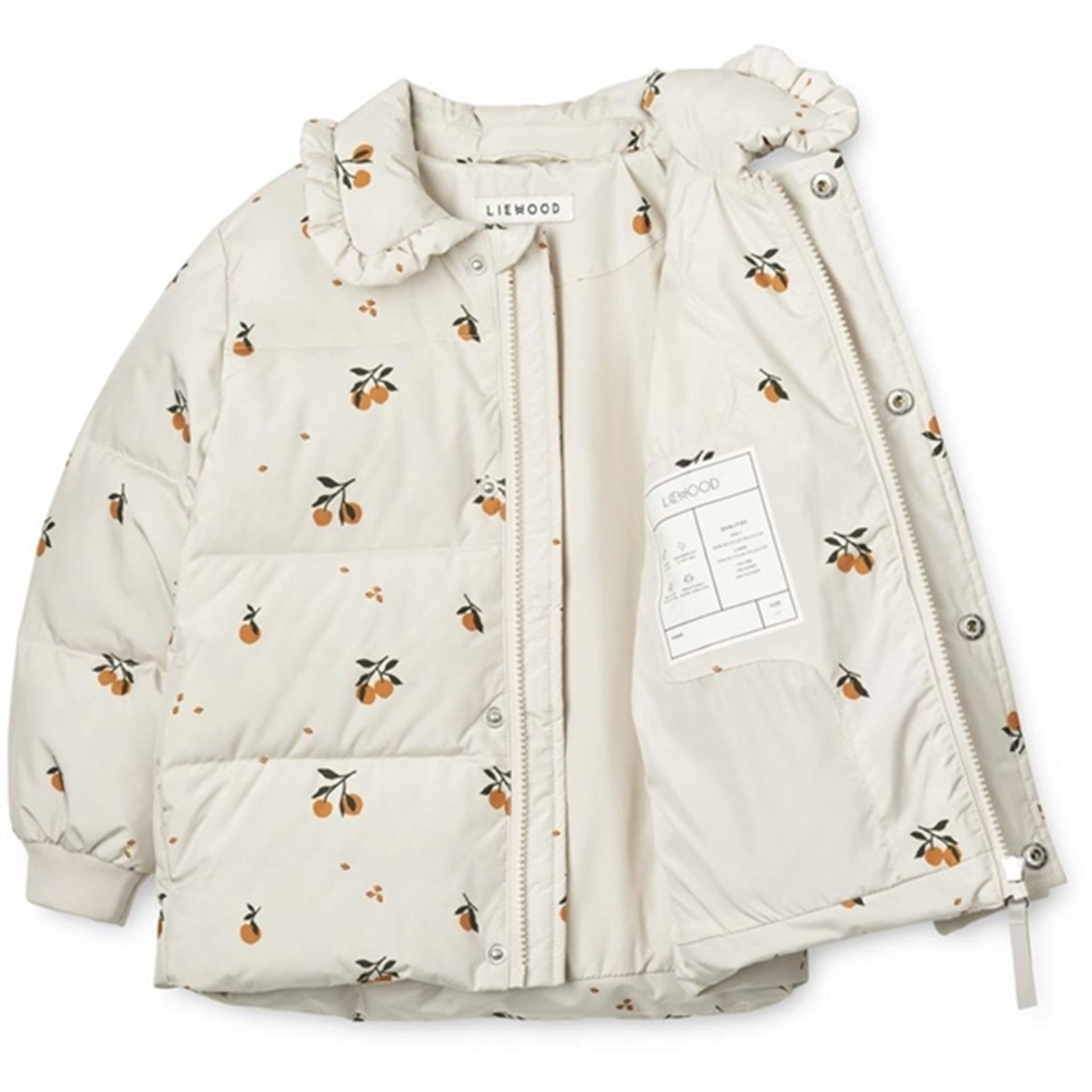 Liewood Anemone Puffer Down Jacket Peach / Sandy