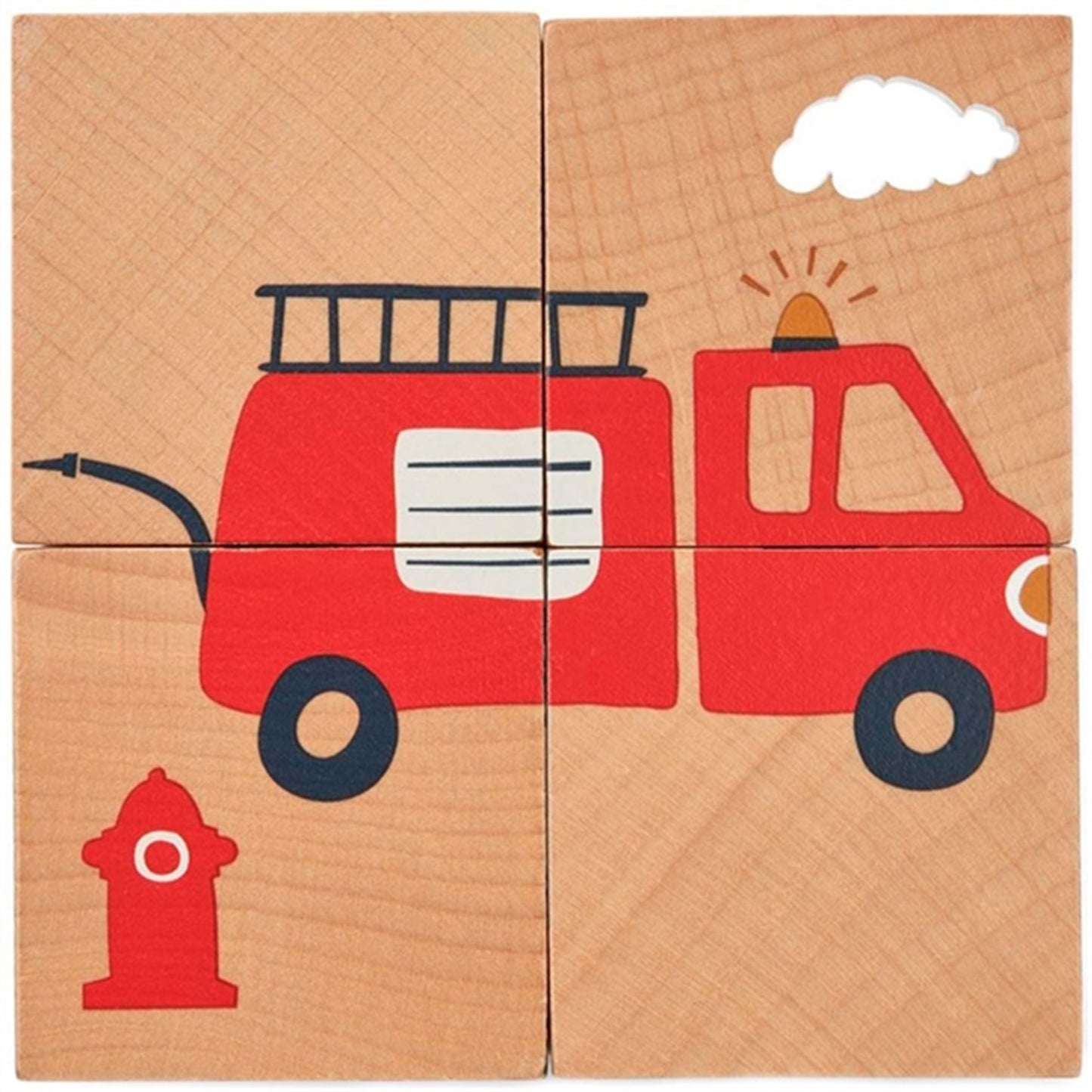 Liewood Aage Puzzle Vehicle/Nature 2