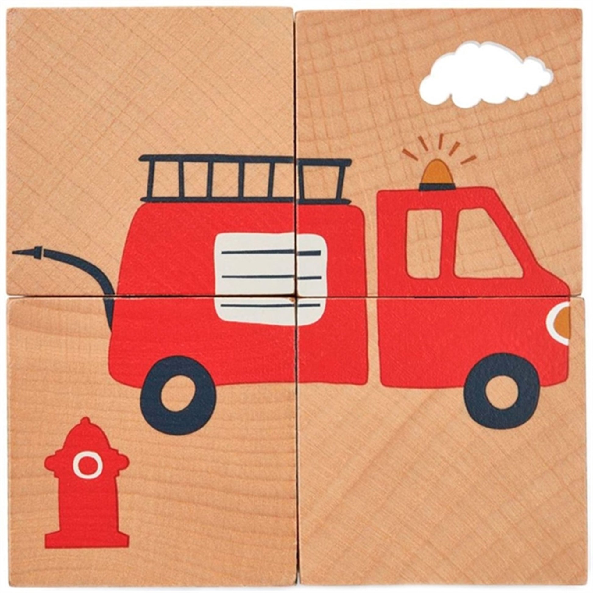 Liewood Aage Puzzle Vehicle/Nature 2