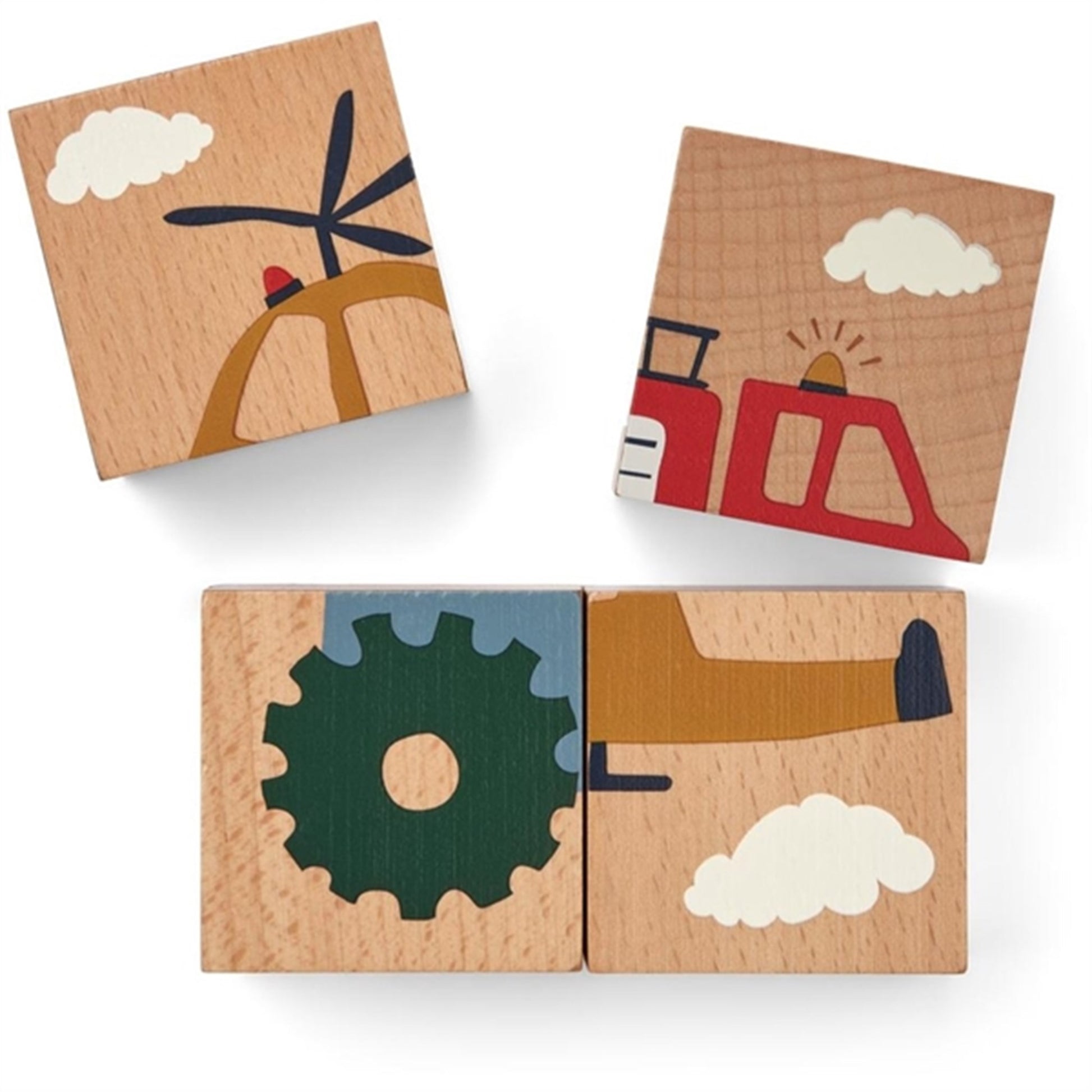 Liewood Aage Puzzle Vehicle/Nature 5