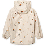 Liewood Moby Printed Rainwear Set Peach / Sandy