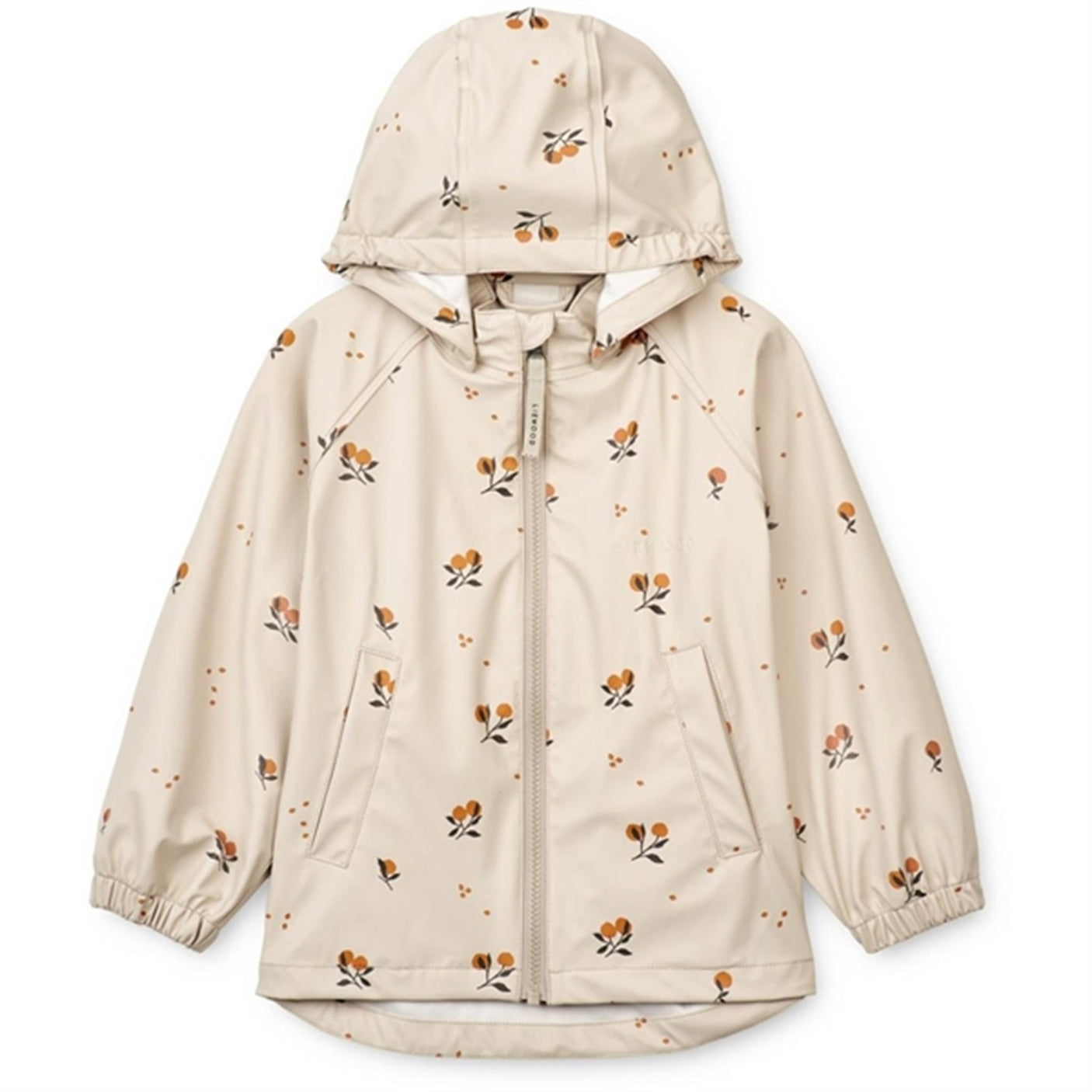 Liewood Moby Printed Rainwear Set Peach / Sandy