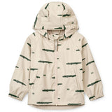 Liewood Melodi Printed Rainwear Set Crocodile / Sandy