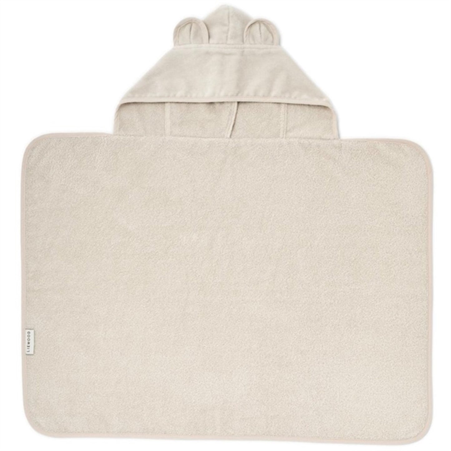 Liewood Vilas Baby Hooded Towel Sandy