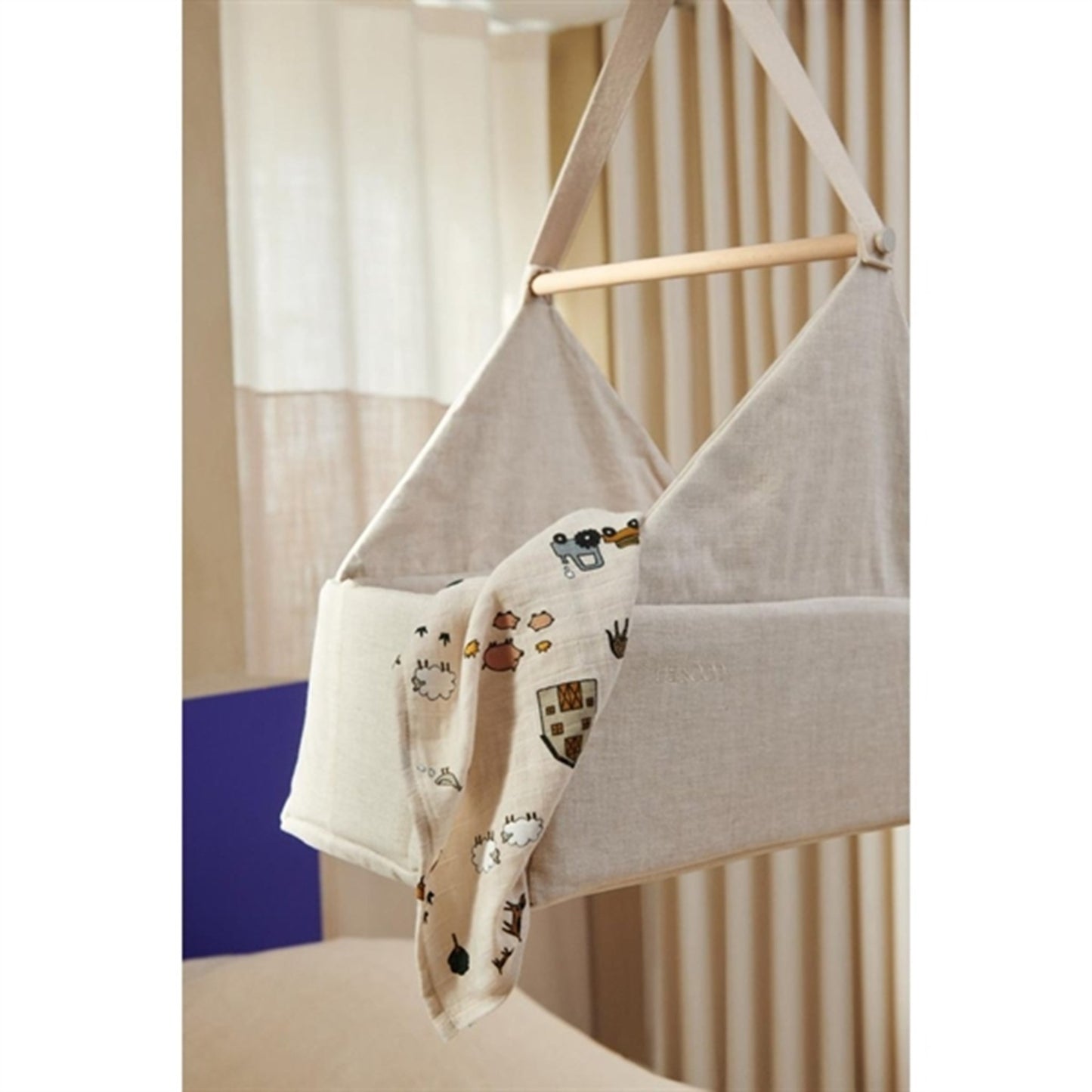 Liewood Lewis Muslin Cloth 2-Pack Farm / Sandy