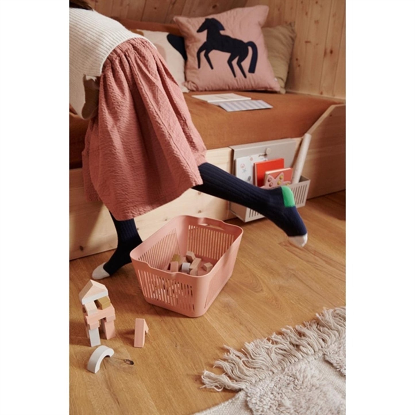 Liewood Makeeva Basket L 2-pack Tuscany Rose