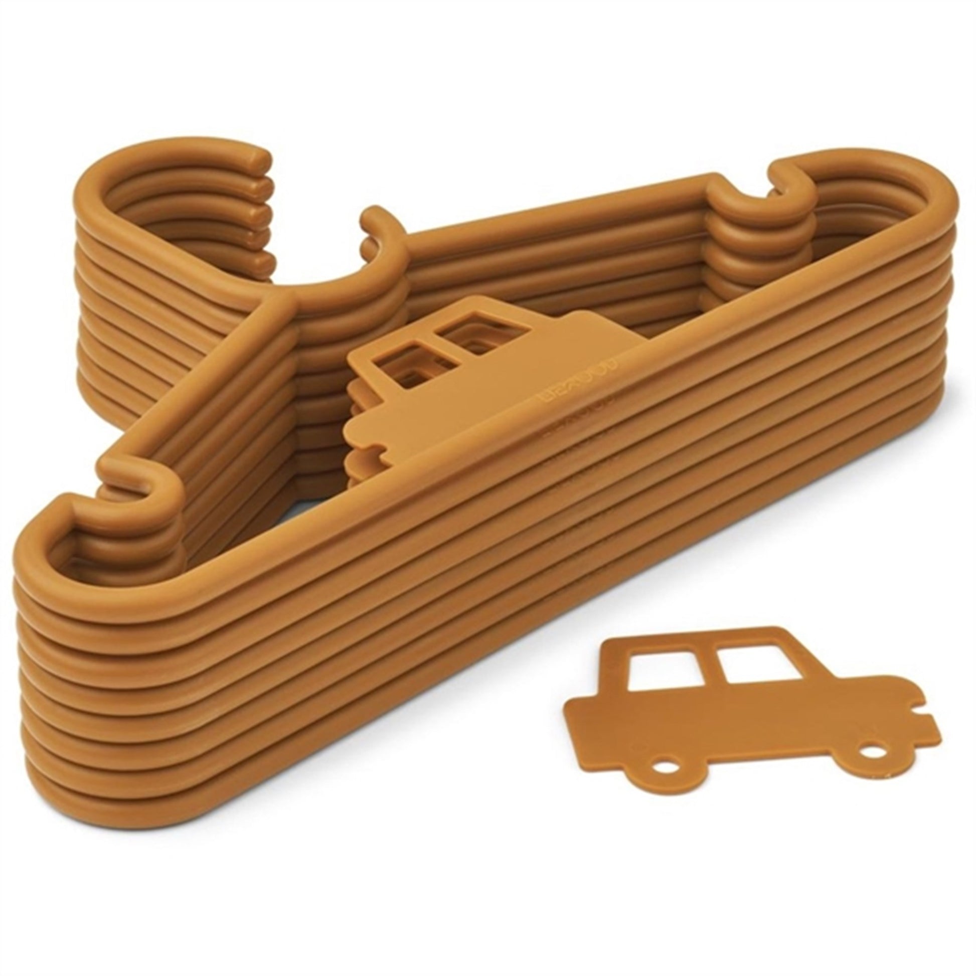 Liewood Falton Hanger 8 Pack Golden Caramel