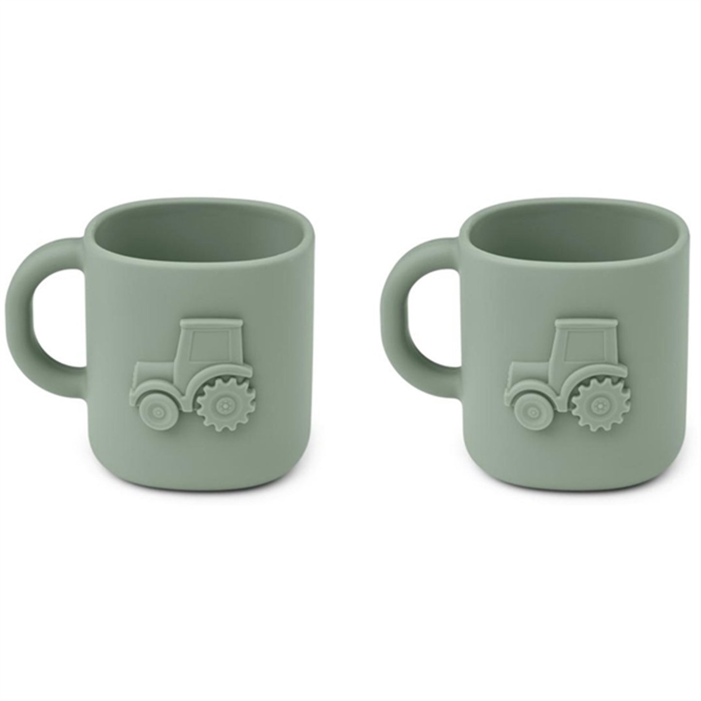 Liewood Chaves Silicone Cup 2-pack Faune Green