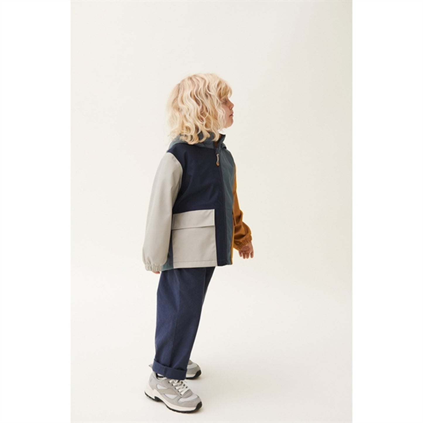 Liewood Whale Blue Multi Mix Aron Jacket