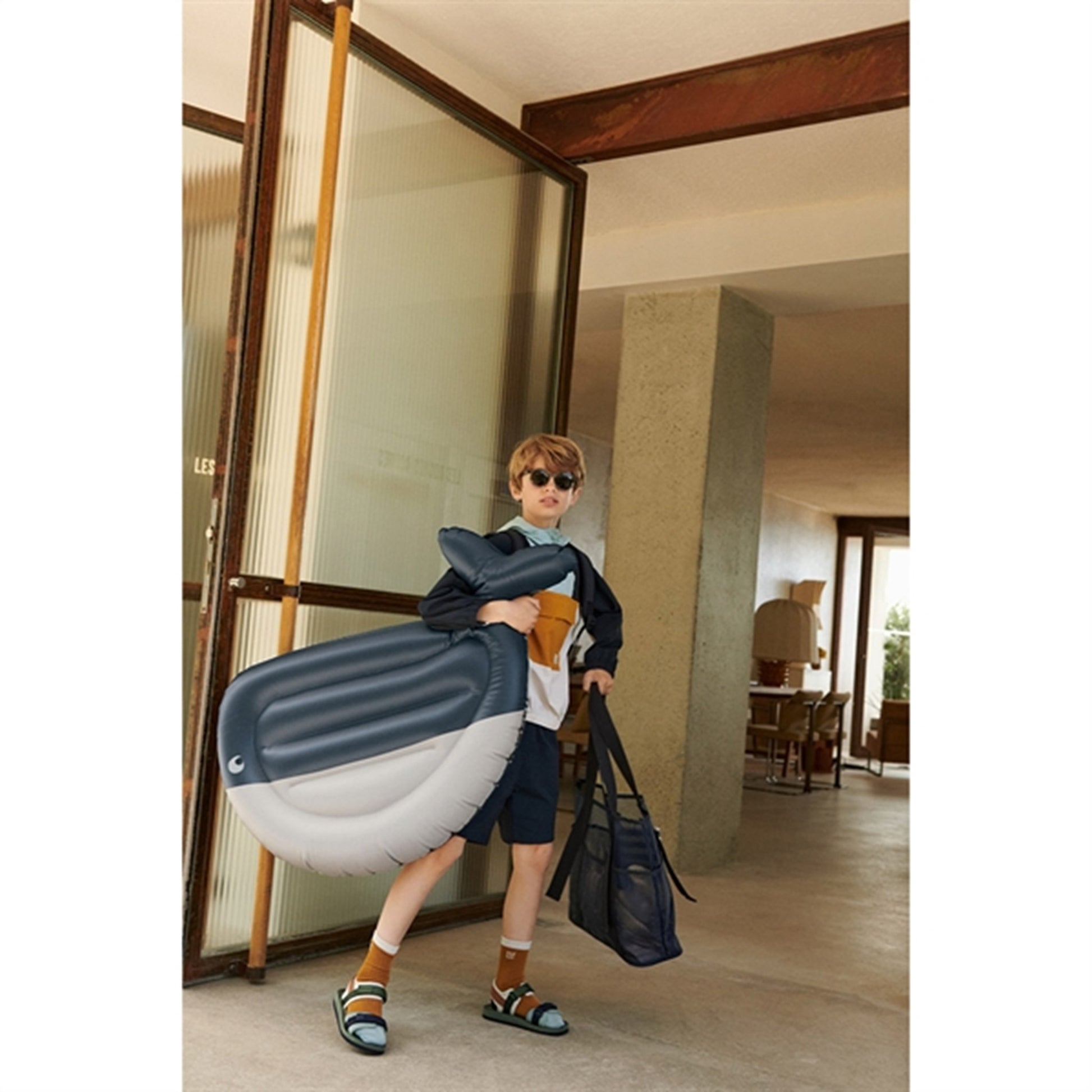 Liewood Classic Navy Multi Mix Mone Windbreaker Jacket