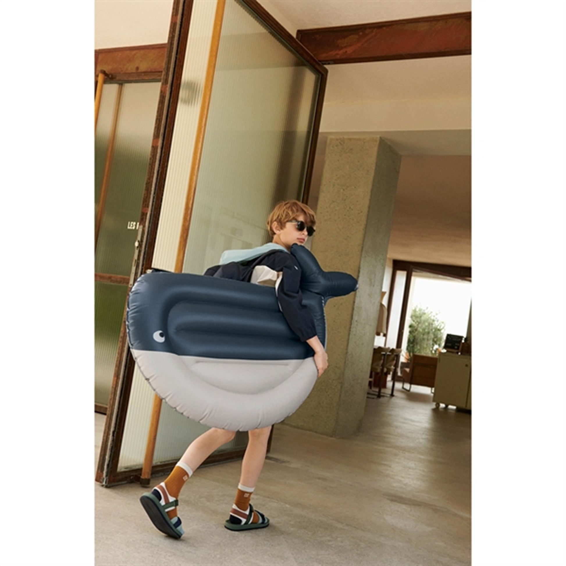 Liewood Classic Navy Multi Mix Mone Windbreaker Jacket