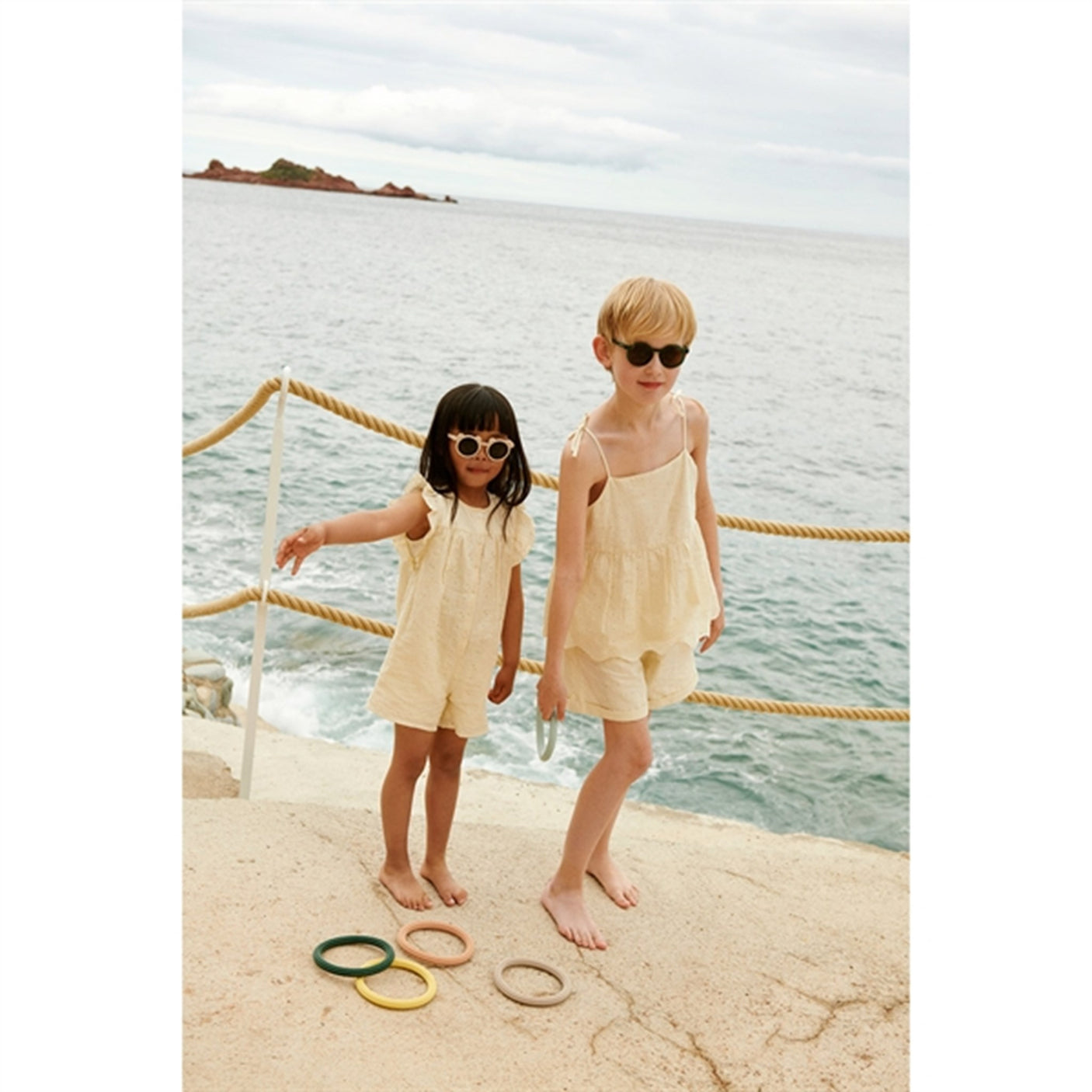 Liewood Cloud Cream Alfhild Anglaise Shorts