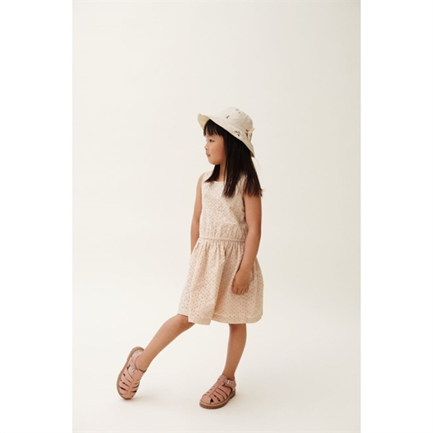 Liewood Norene Bucket Hat Peach Sea Shell