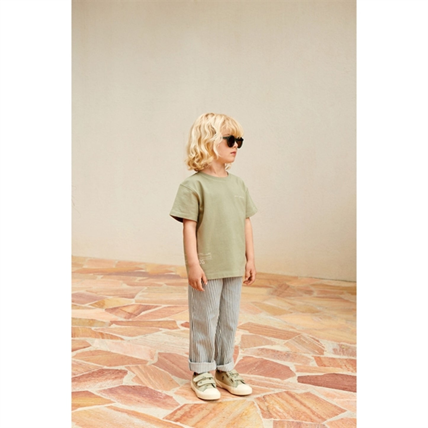 Liewood Y/D Stripe Whale Blue/Creme De La Creme Harald Stripe Pants