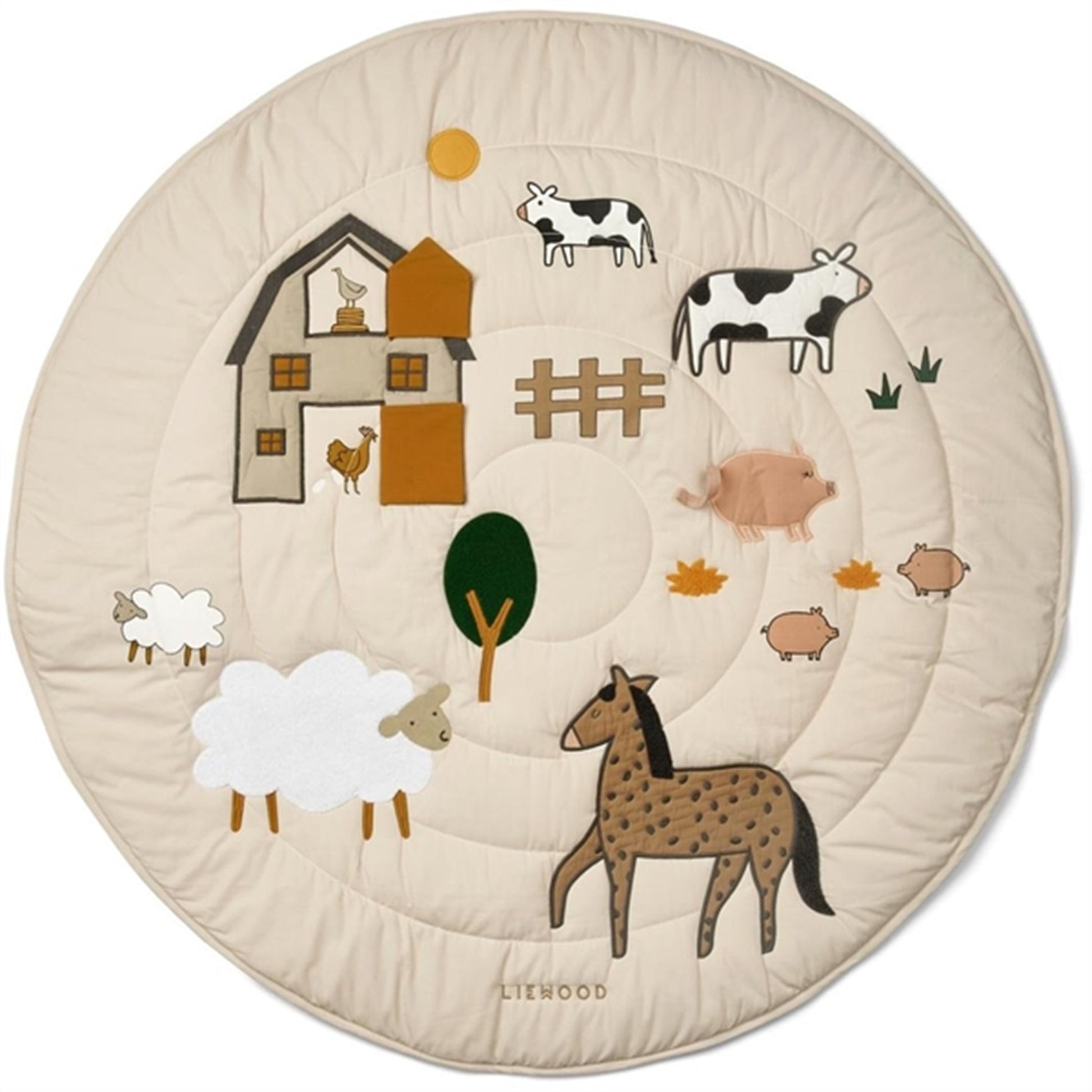 Liewood Gitta Activity Blanket Farm / Sandy