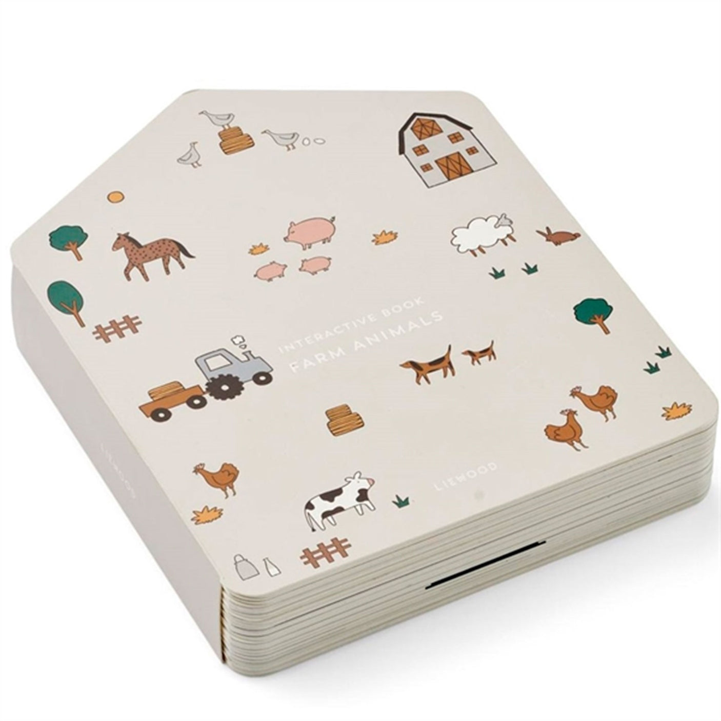 Liewood Devin Interactive Book Farm / Sandy