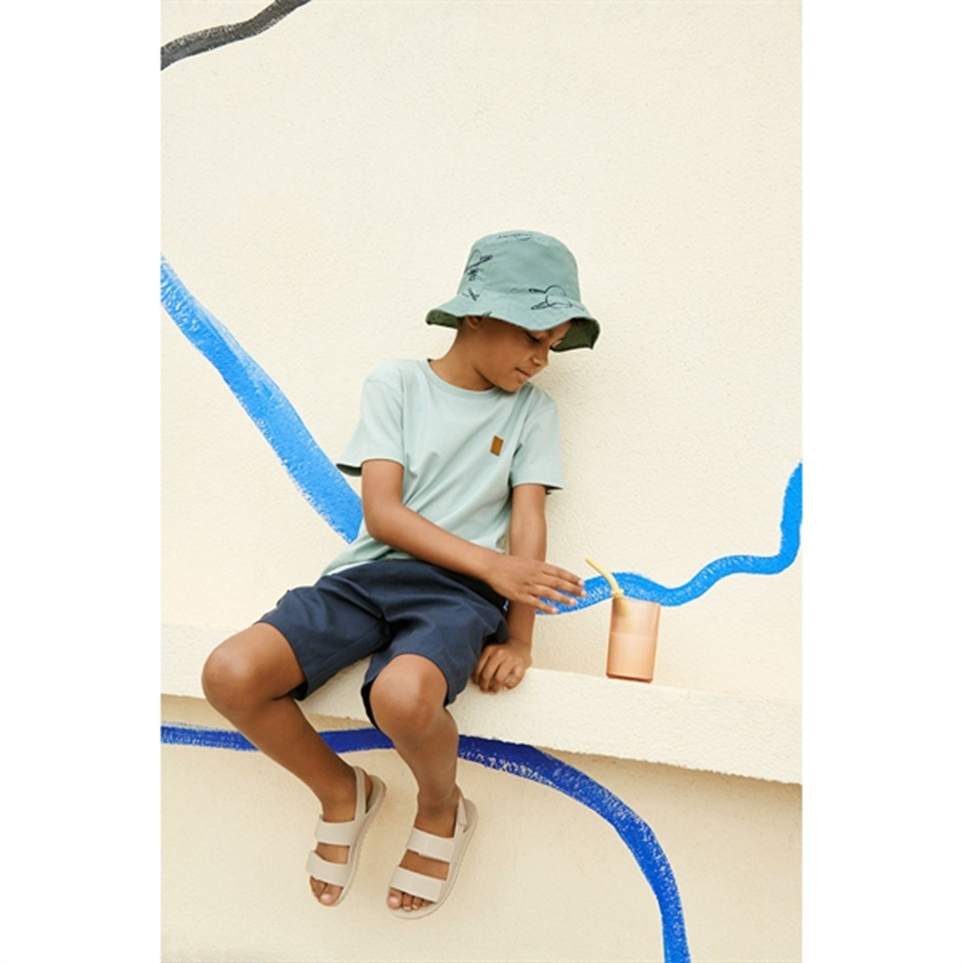 Liewood Ice Blue Sixten T-shirt