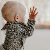 That's Mine Bandana Bib 1-Pack Ly Flores Sandshell/Blue