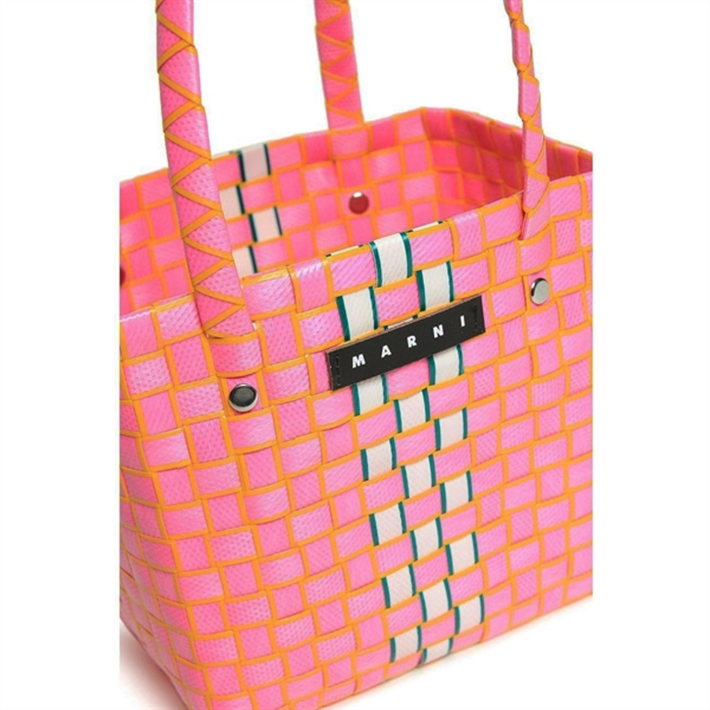 Marni Begonia Pink Borsa Basket