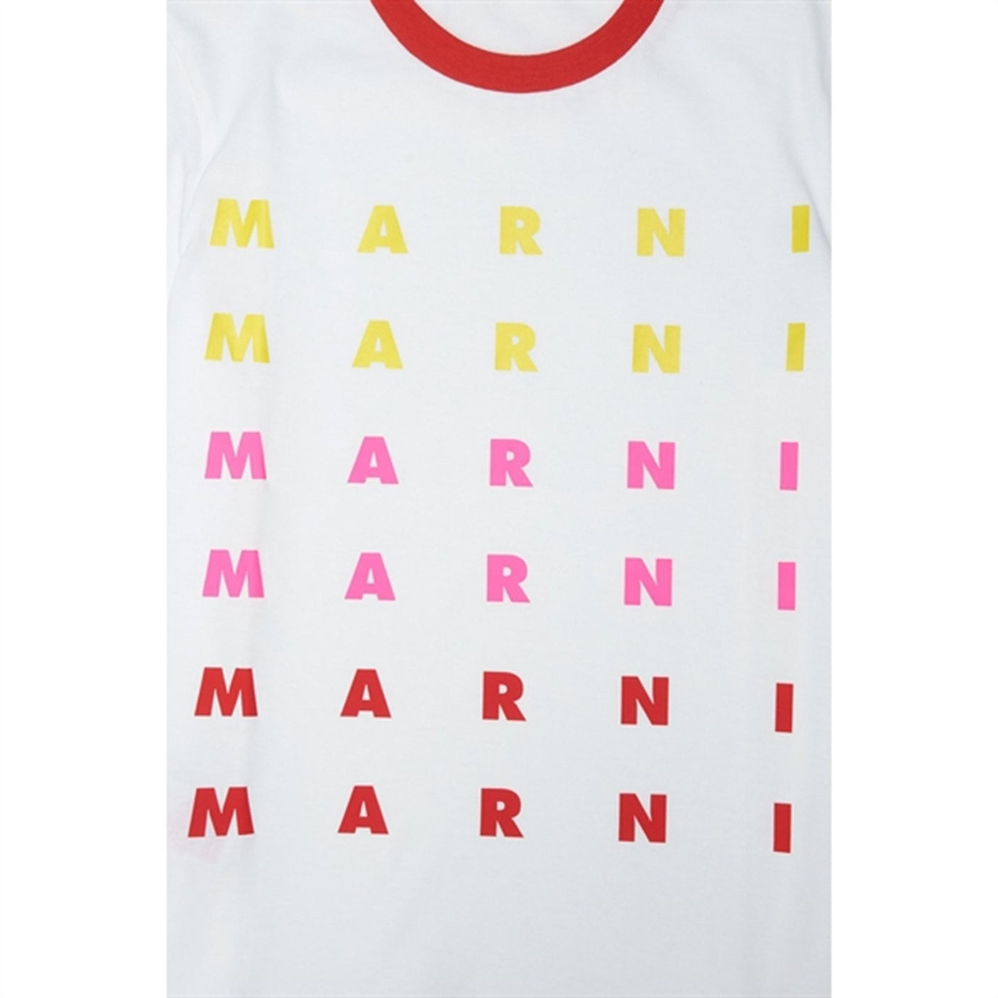 Marni White Logo T-shirt