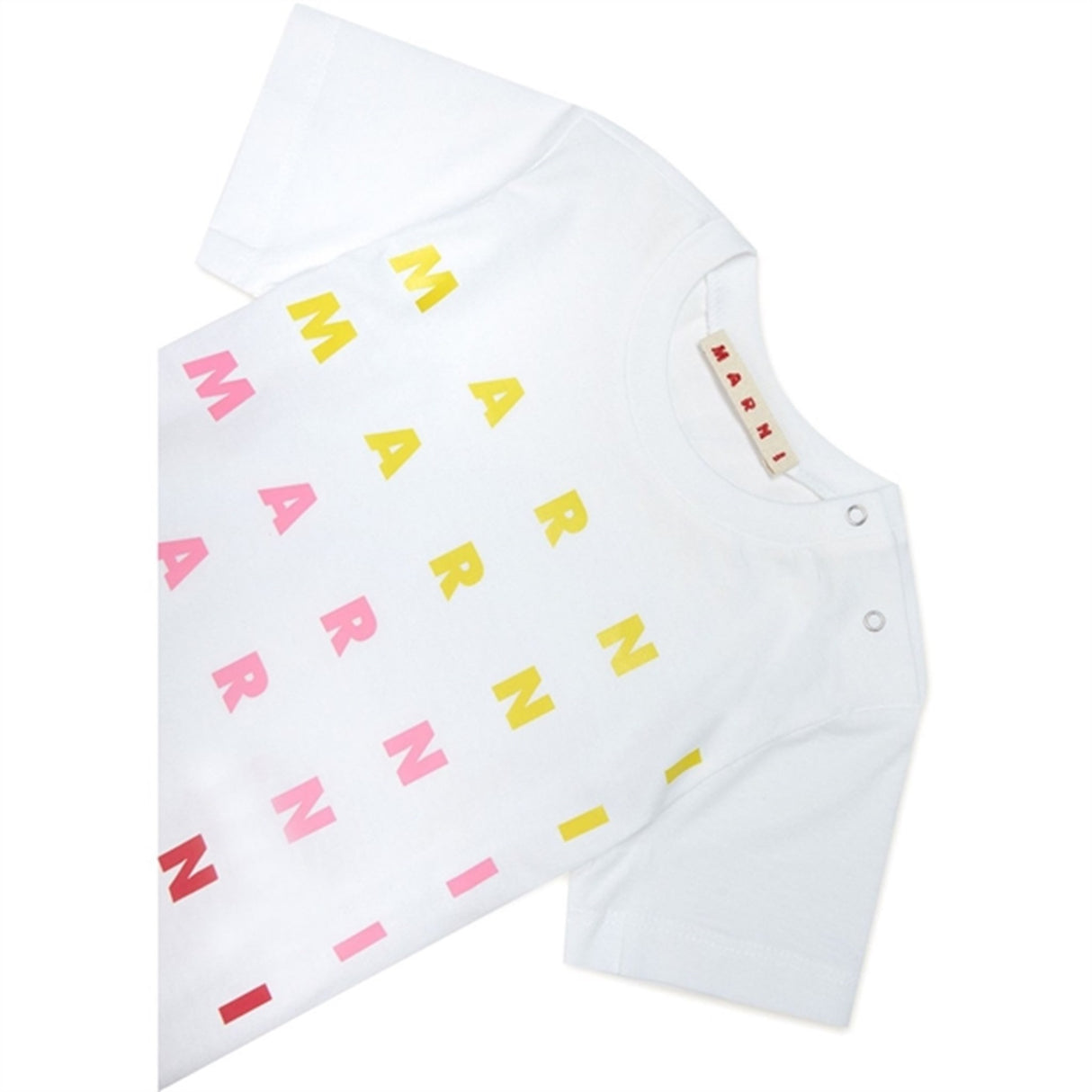 Marni White Logo T-shirt
