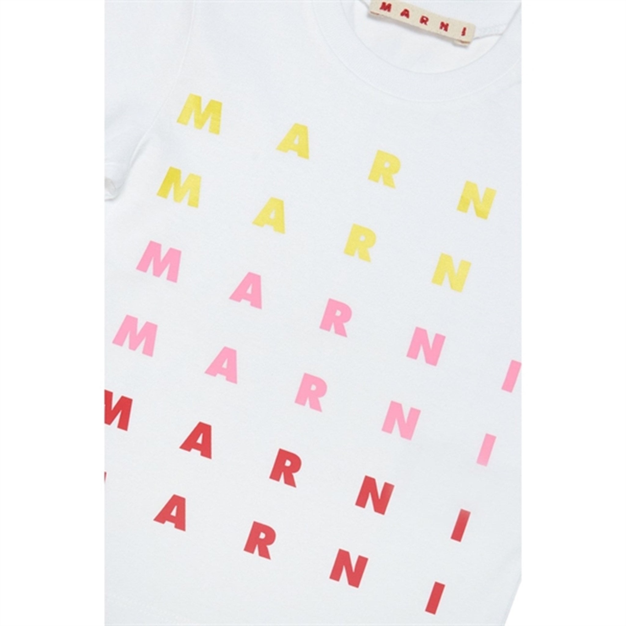 Marni White Logo T-shirt 4