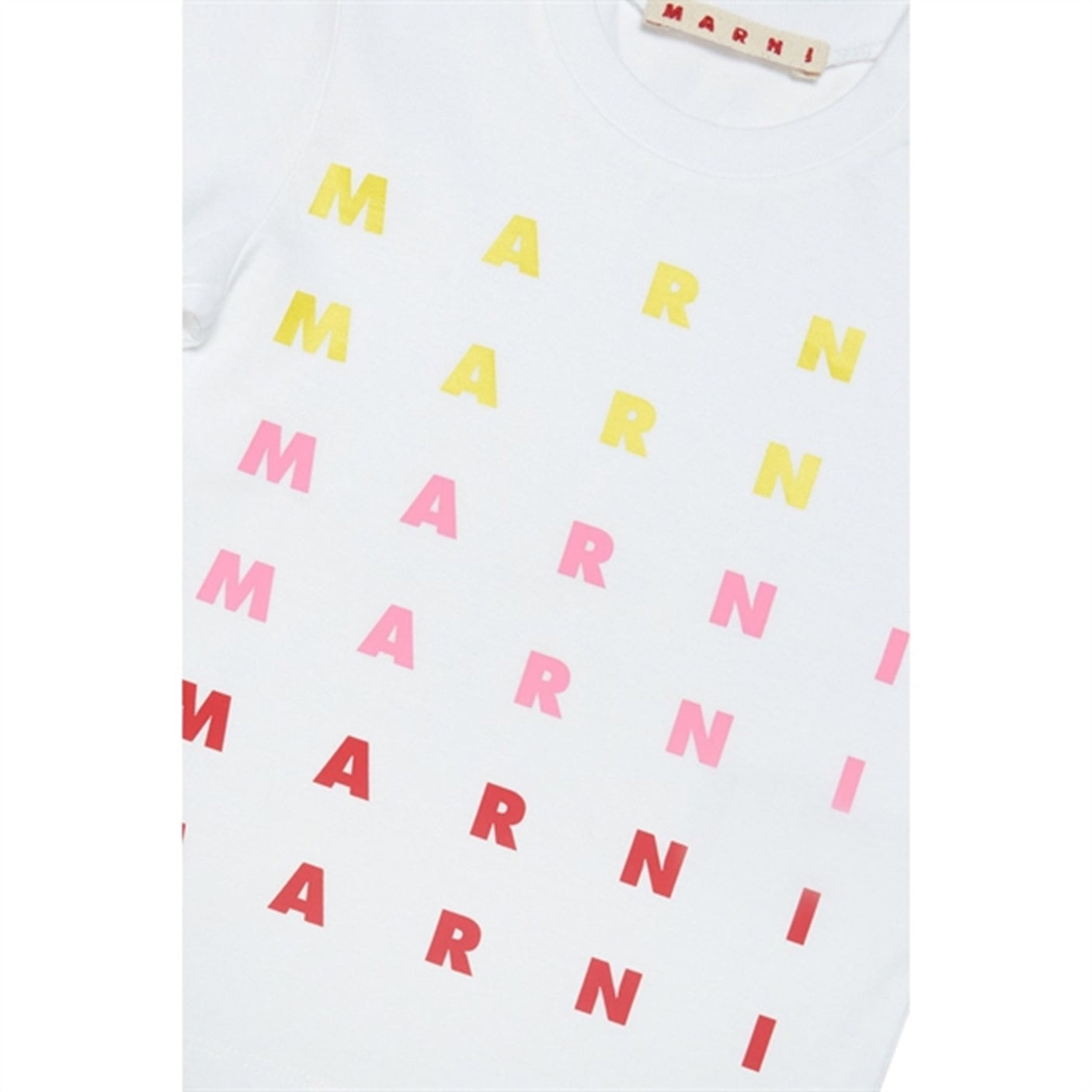 Marni White Logo T-shirt