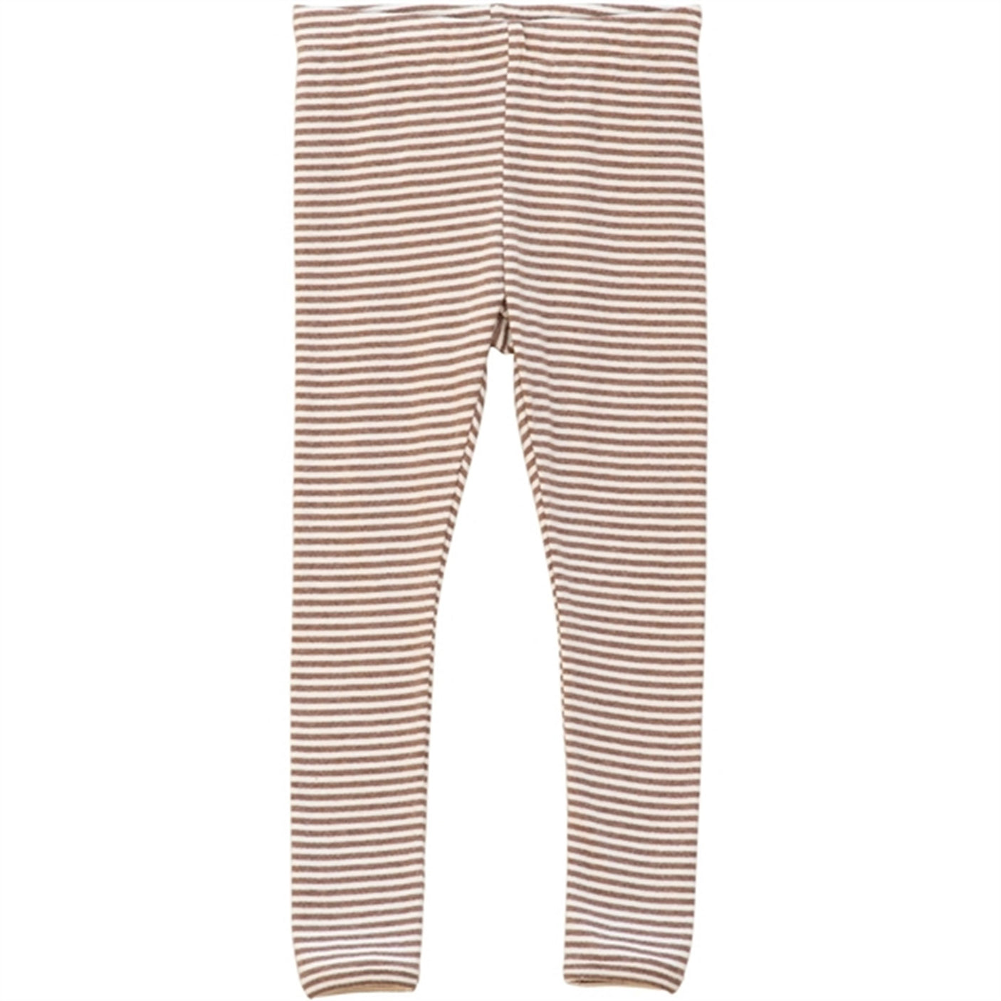 Serendipity Acorn/Offwhite Stripe Leggings