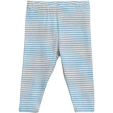 Serendipity Aqua/Ecru Stripe Leggings Baby