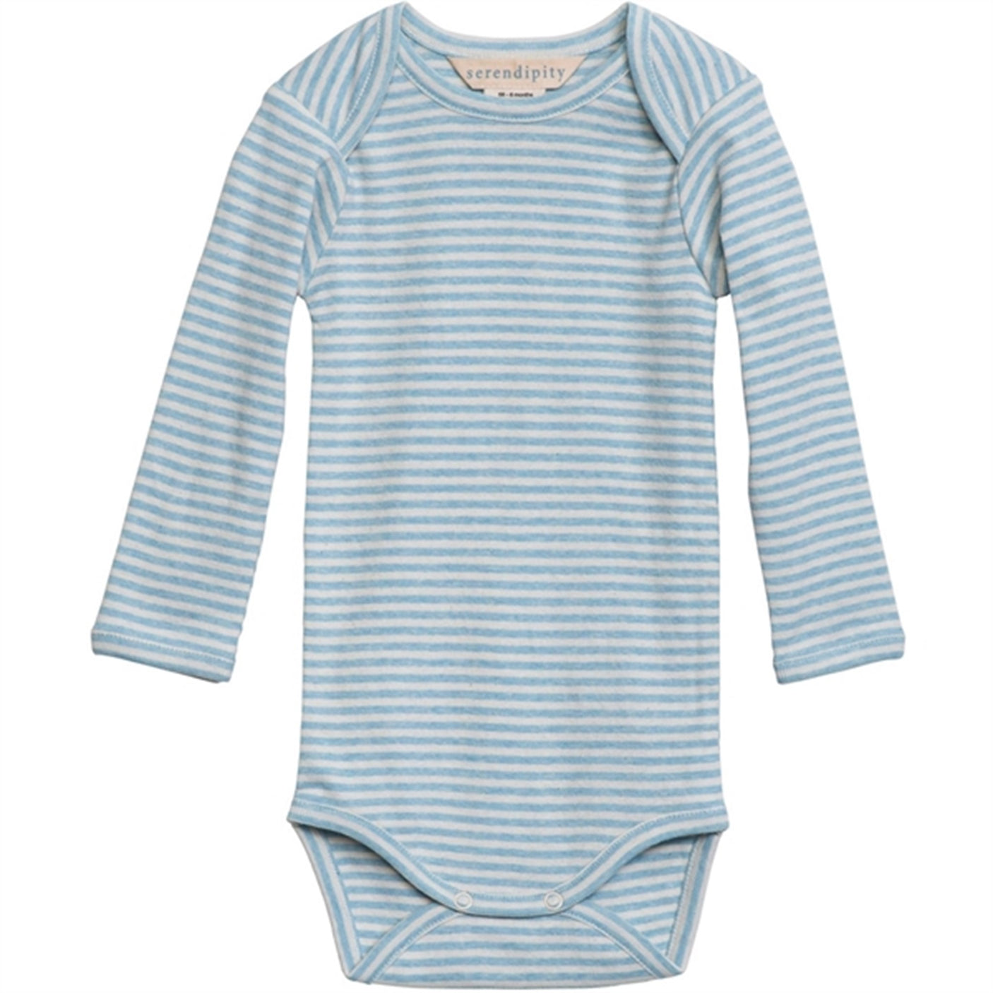 Serendipity Aqua/Ecru Stripe Baby Body