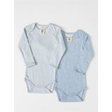 Serendipity Aqua/Ecru Stripe Baby Body