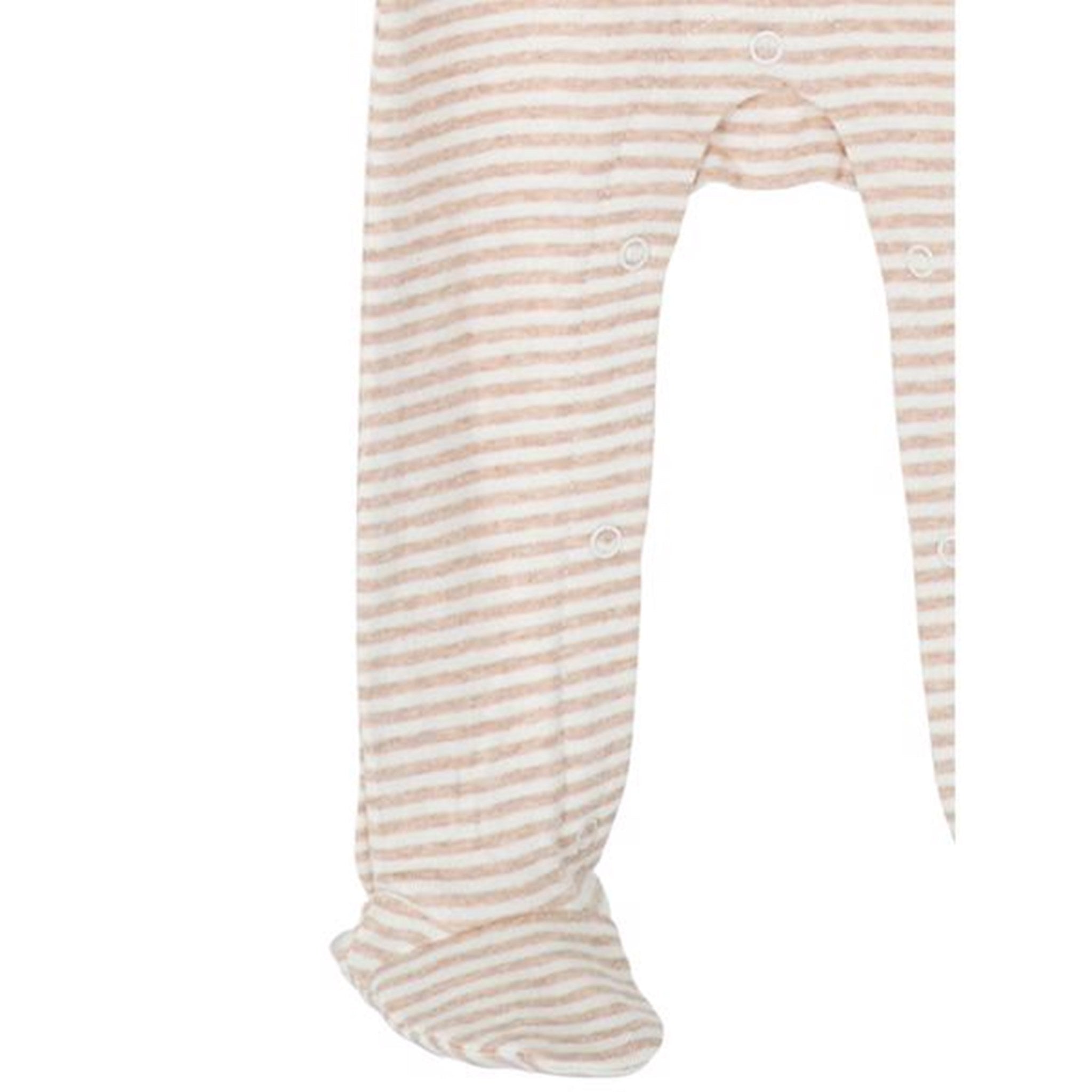 Serendipity Oat/Offwhite Baby Suit Stripe 2