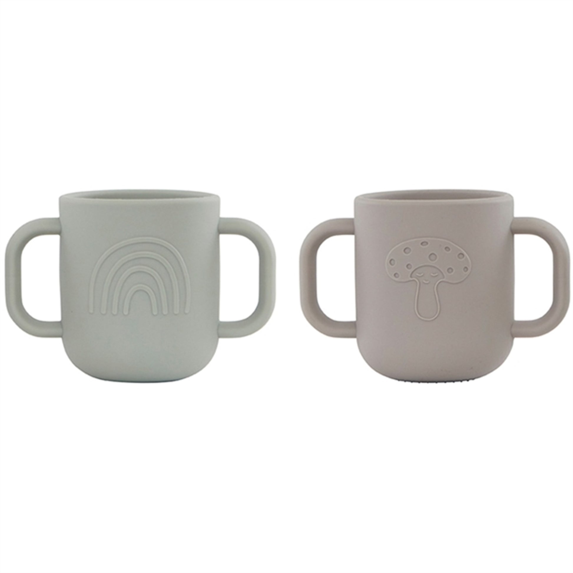 OYOY Kappu Cup 2-Pack Clay/Pale Mint