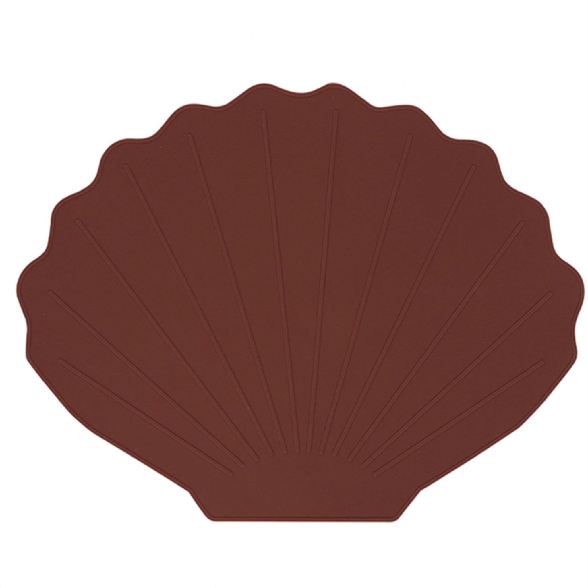 OYOY Placemat Scallop Nutmeg