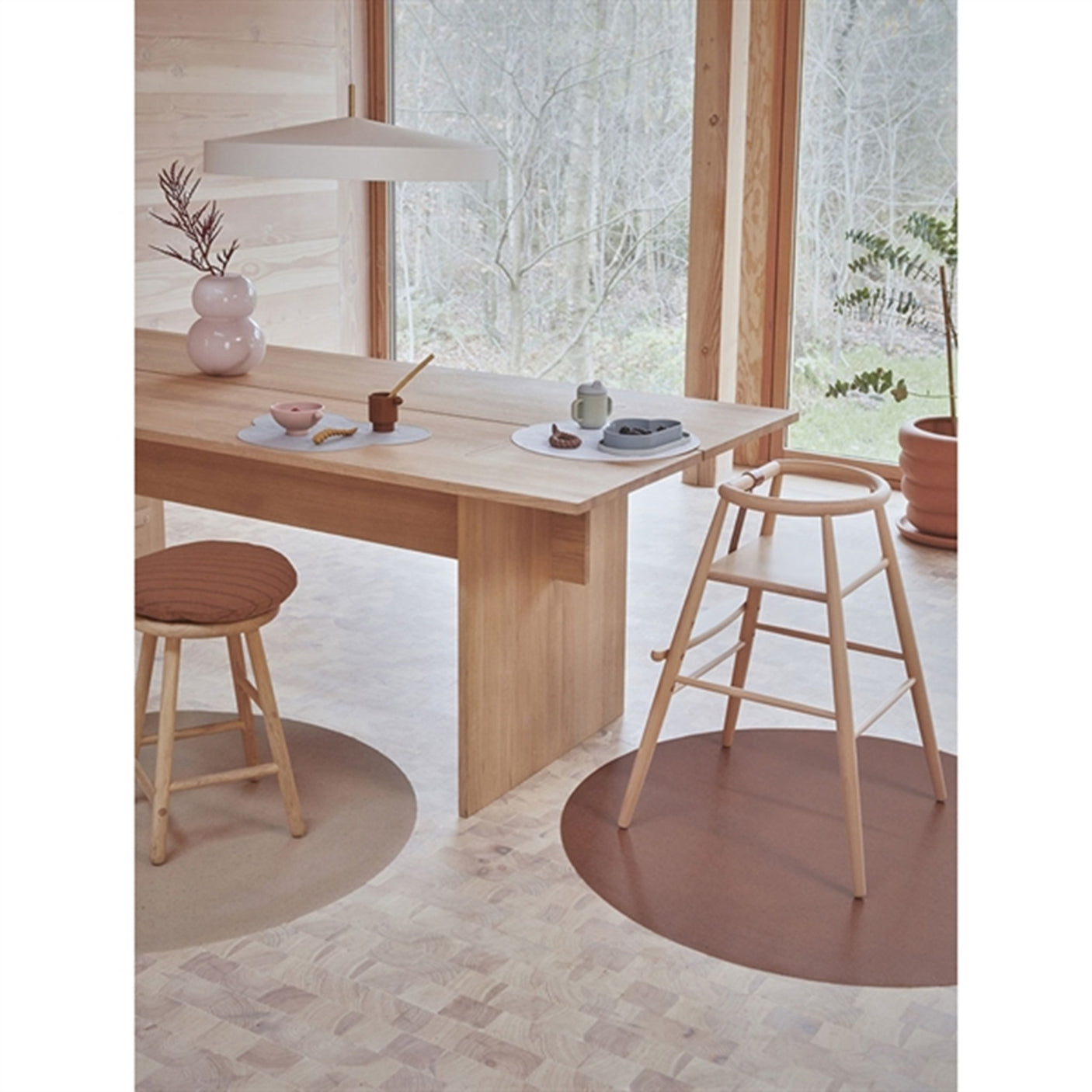 OYOY Muda Chair Mat Caramel 2