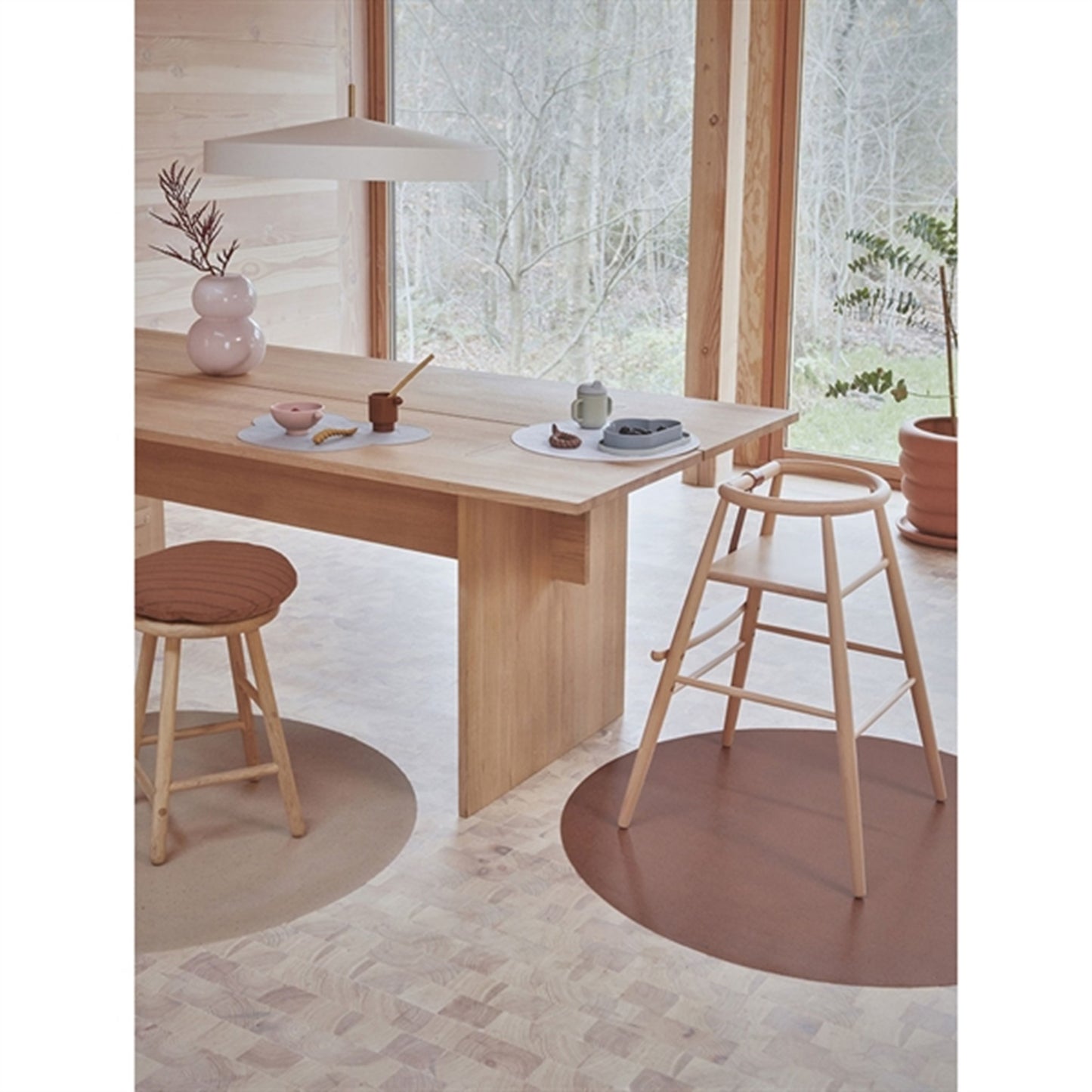 OYOY Muda Chair Mat Caramel 2