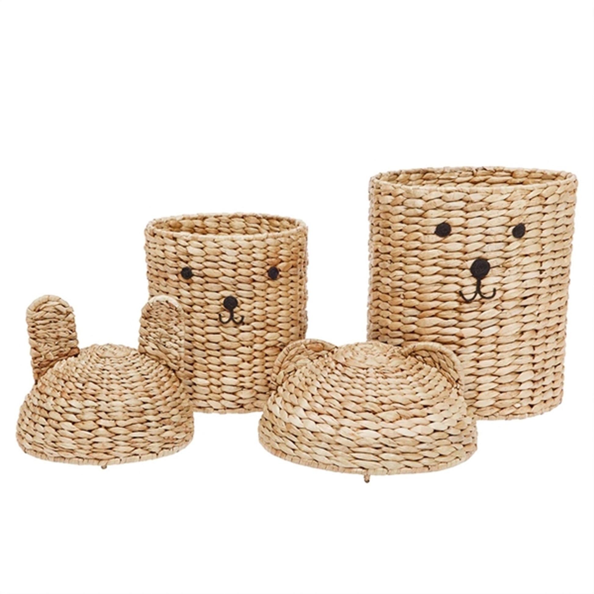 OYOY Bear & Rabbit Storage Basket