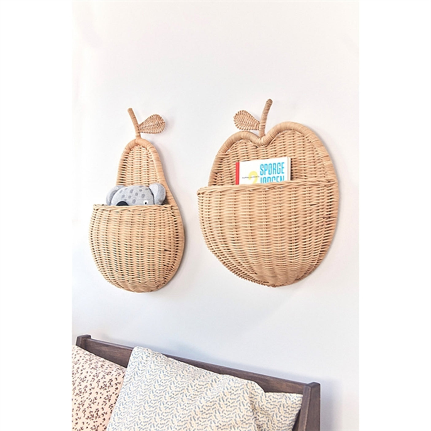 OYOY Pear Wall Basket