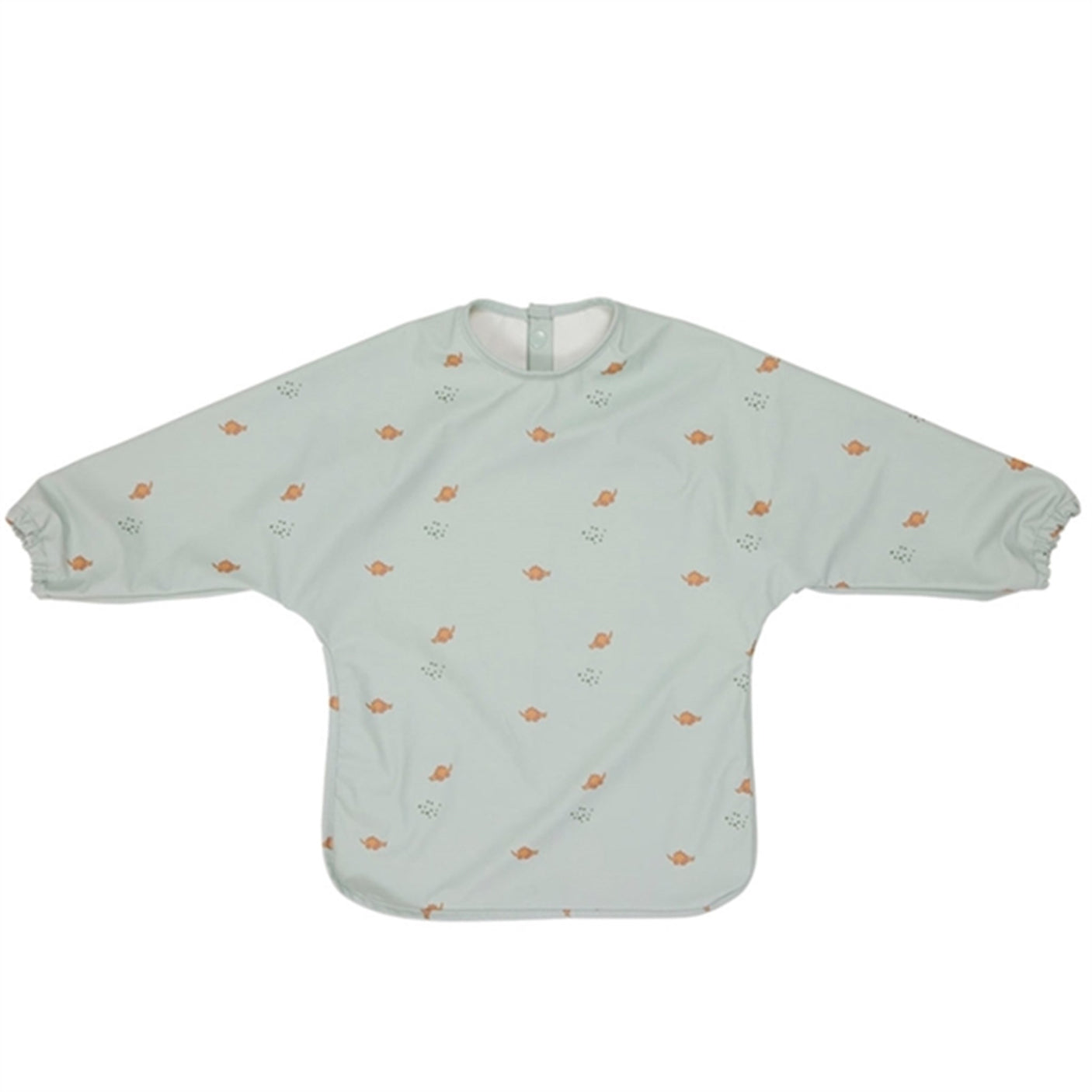 OYOY Cape Bib Dino Dusty Green