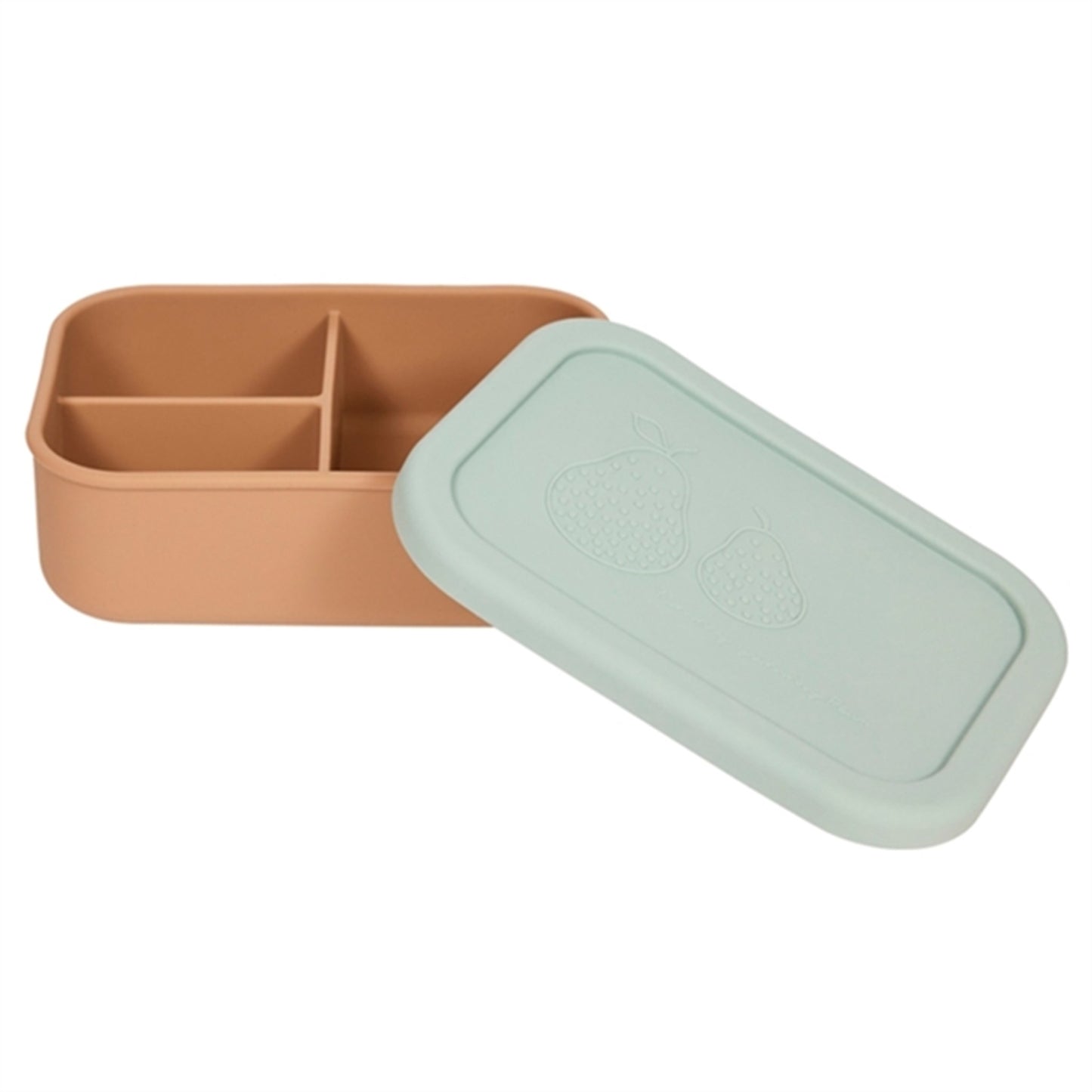 OYOY Yummy Lunch Box Small Green/Camel